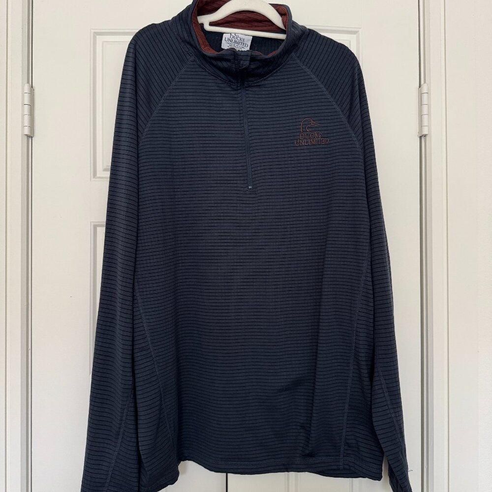vintage ducks unlimited half zip